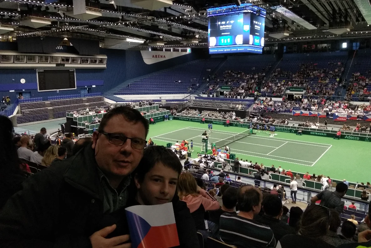Mladí tenisté ČON na Davis Cupu