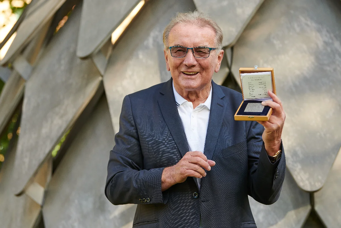 Legendary football coach received Czech NOC’s fair play lifetime achievement award