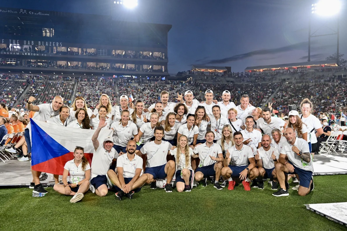 Czech athletes won six medals at the World Games 2022