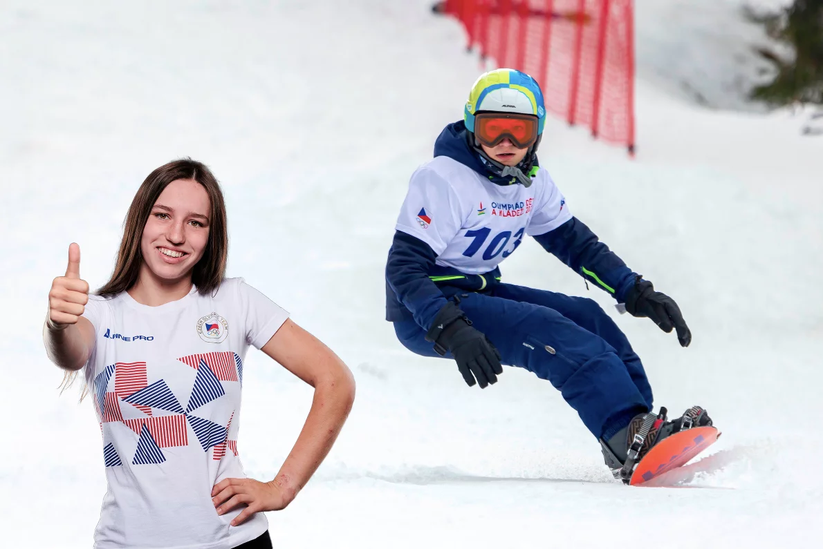 Ve stopách sestřenice olympioničky. Kromě snowboardu Maděra stíhá i orienťák