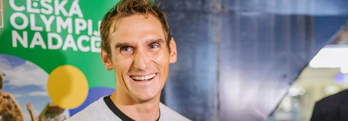 Kreuziger předal šek dětem z České olympijské nadace. A myslí na OH