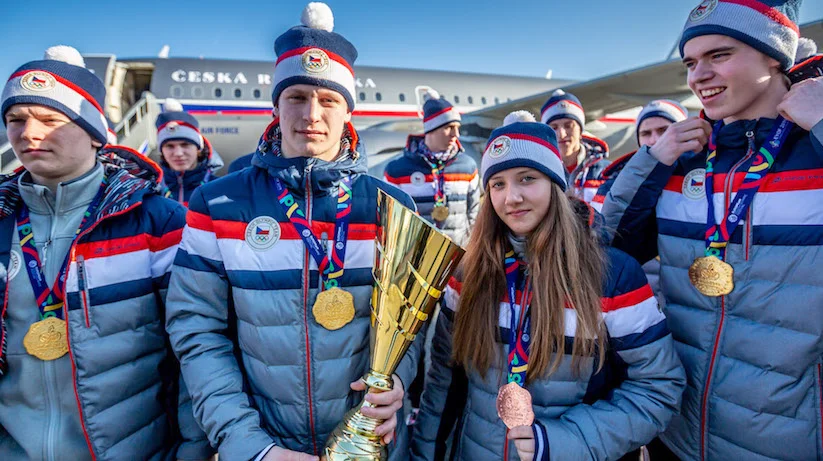 Medaile jsou doma. Česká výprava se vrátila ze Sarajeva