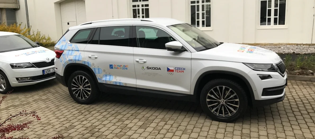 V Olympijských parcích se bude jezdit díky Škoda Auto
