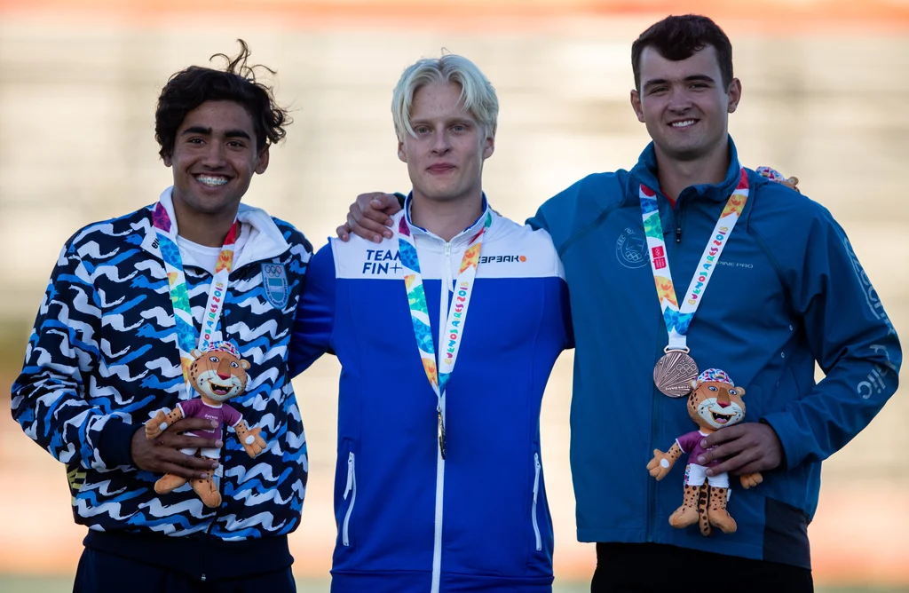 Šťastná třináctka padla na atletickém stadionu. Oštěpař Florian získal bronz v novém osobním rekordu
