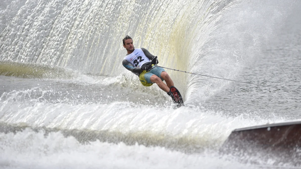 První zlato! Sedlmajer vyhrál slalom na vodních lyžích!