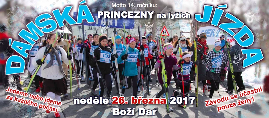 Dámská jízda na Božím Daru počtrnácté!