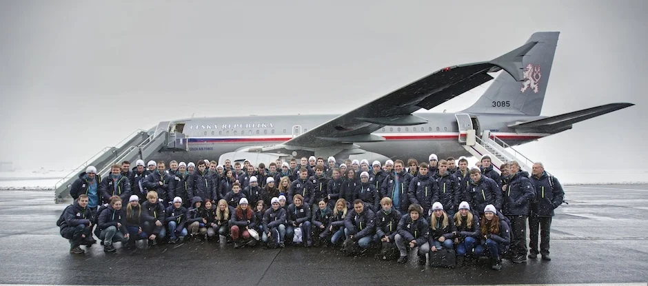 Česká juniorská výprava odletěla na EYOWF 2013